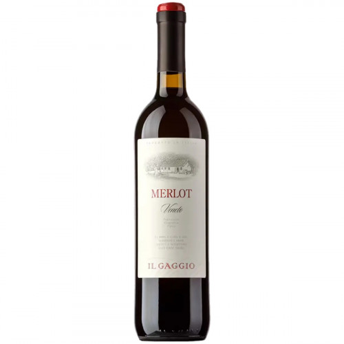 Вино Il Gaggio Merlot красное сухое 0,75 л