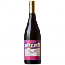 Вино La Belleza Merlot красное полусладкое 0,75 л