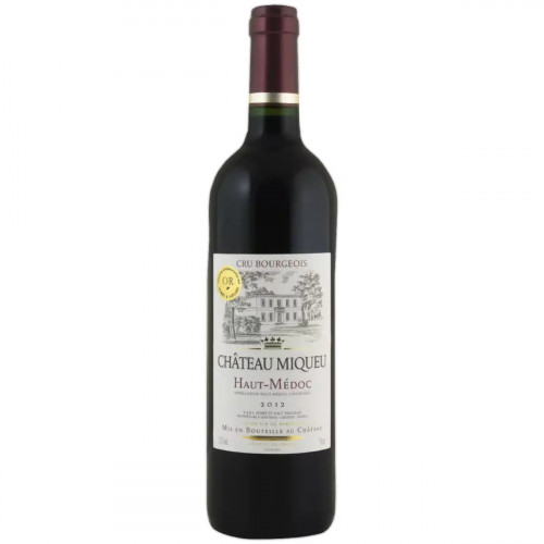 Вино Chateau Miqueu Haut-Medoc красное сухое 0,75 л