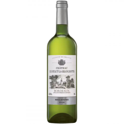 Вино Chateau Coustaut La Grangeotte Bordeaux белое сухое 0,75 л