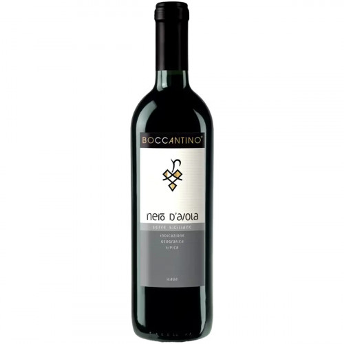 Вино Boccantino Nero d'Avola Terre Siciliane красное сухое 0,75 л