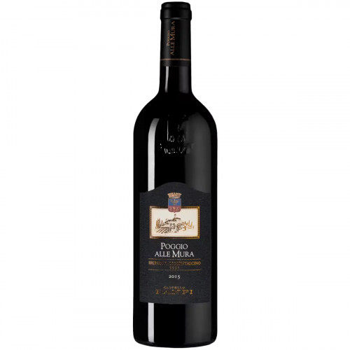 Вино Poggio alle Mura марочное красное сухое 0,75 л