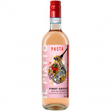 Вино Il Piatto Pinot Grigio Blush розовое полусухое 0,75 л