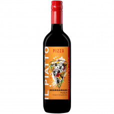 Вино Il Piatto Negroamaro красное полусухое 0,75 л